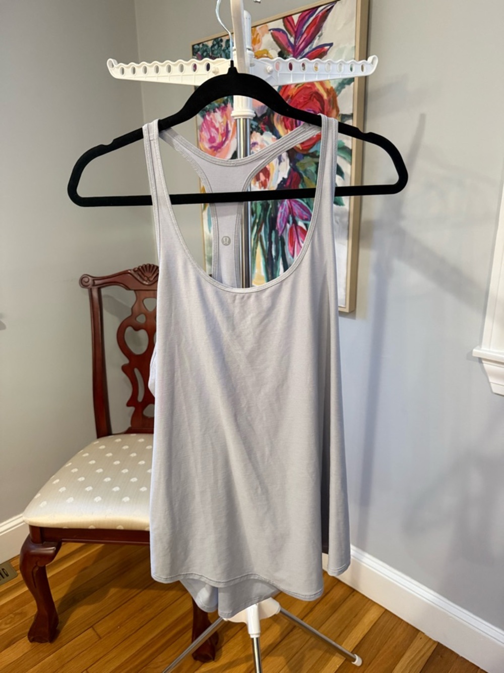 lululemon athletica Light Gray Racerback Tank